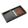 Modena 6-Piece Steak Knife Set Black | No Imprint | not available | not available