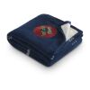 Plaid Fleece Sherpa Blanket Blue | No Imprint | not available | not available