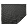 Wave Recycled Insulated Outdoor Blanket Black | No Imprint | not available | not available