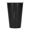 Dimple Double Wall Ceramic Cup 10oz Black | No Imprint | not available | not available