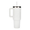 Pinnacle Recycled Travel Tumbler with Straw 40oz Standard | White | No Imprint | not available | not available