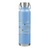 Thor Copper Vacuum Insulated Bottle 22oz Standard | Process Blue | No Imprint | not available | not available