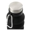 Zigoo Silicone Collapsible Bottle 18oz Standard | Black | No Imprint | not available