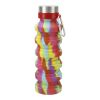 Zigoo Silicone Collapsible Bottle 18oz - Tie Dye Standard | Red | No Imprint | not available