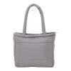 Puffer Recycled 15" Laptop Tote Gray | No Imprint | not available | not available