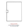 6.5" x 8.25" Dovana™ JournalBook® Black | No Imprint | not available | not available