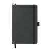 5.5" x 8.5" Recycled Leather Bound JournalBook® Black | No Imprint | not available | not available