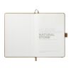 5.5" x 8.5" Washable Kraft Stone Bound JournalBook Natural | No Imprint | not available | not available
