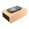 BlueSequoia Alarm Clock With Qi Charging Station And Wireless Speaker Brown | No Imprint | not available | not available