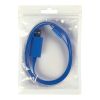 2-In-1 Light Up Charging Cable Blue | No Imprint | not available | not available