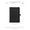 5.5" x 8.5” Mano Recycled Hard Bound JournalBook Black | No Imprint | not available | not available