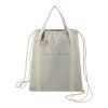 Repose 5oz. Recycled Cotton Drawstring Bag Natural | No Imprint | not available | not available