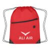 Hit Sports Pack With Front Zipper Red | No Imprint | not available | not available