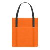 Non-Woven Shopper's Pocket Tote Bag Orange | No Imprint | not available | not available