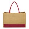 Jute Box Tote Bag Natural with Forest | No Imprint | not available | not available
