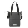Repreve® Ocean Computer Tote Charcoal | No Imprint | not available | not available