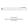 Ambassador Square Ballpoint Stylus Orange | No Imprint | not available | not available
