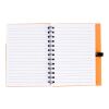 Tri-Pocket Notebook & Pen Orange