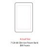 Slim Ion 2,500 mAh Power Bank White | No Imprint | not available | not available