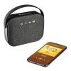 Woven Fabric Bluetooth Speaker Black | No Imprint | not available | not available