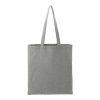 Recycled Cotton Herringbone Tote w/Zip Pocket Standard | Dark Gray | No Imprint | not available | not available