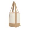 Small Recycled 8oz Cotton Tote Tan
