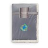 Field & Co.® Cambridge Oversized Sherpa Blanket Gray