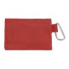Zippered 20-Piece First Aid Pouch Red | No Imprint | not available | not available