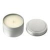 Calm Meadow 2.7oz Mini Tin Candle Standard | Silver | No Imprint | not available