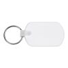 Rectangular Soft Key Tag White | No Imprint | not available | not available