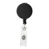 Round Badge Holder Black | No Imprint | not available