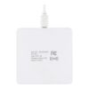 Square Wireless Charging Pad White | No Imprint | not available | not available
