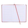 5" x 7" Snap Elastic Closure Notebook Red | No Imprint | not available | not available