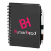 5.5" x 7" Coordinator Spiral Notebook Black | No Imprint | not available | not available