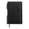 6" x 8.5" Viola Bound Notebook with Pen Black | No Imprint | not available | not available