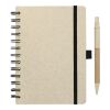5" x 7" Wheat Straw Notebook With Pen Light Yellow | No Imprint | not available | not available