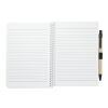 5” x 7” FSC® Mix Spiral Notebook with Pen Black | No Imprint | not available | not available
