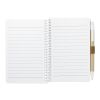 4" x 6" FSC® Mix Pocket Spiral Notebook with Pen Natural | No Imprint | not available | not available