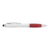 Nash Ballpoint Pen-Stylus Silver-Red Trim