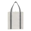 Neptune Recycled Non-Woven Grocery Tote Gray