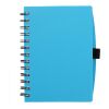 5.5” x 7” FSC® Recycled Coordinator Notebook Transparent Blue | No Imprint | not available | not available