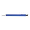 Maxi Recycled Aluminum Soft Touch Gel Pen Blue