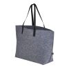 Recycled Felt Shoulder Tote Charcoal | No Imprint | not available | not available