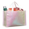 Iridescent Non-Woven Shopper Tote Iridescent | No Imprint | not available | not available