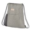 The Goods Recycled Drawstring Standard | Gray | No Imprint | not available | not available