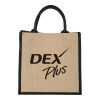 Medium Jute Gift Tote Black | No Imprint | not available | not available