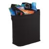 Maine 8oz Cotton Canvas Zippered Tote Standard | Black | No Imprint | not available | not available