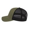 Cap America Trucker Mesh Back Cap Army Green-Black