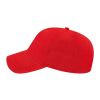 Cap America X-Tra Value Structured Cap Red | Embroidery | - Left Front Panel | 2.75 Inches × 2.00 Inches