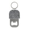 The Goods Recycled Felt Bottle Opener Standard | Gray | No Imprint | not available | not available